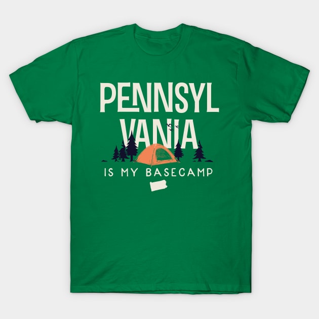 Pennsylvania is my Base Camp T-Shirt by jdsoudry